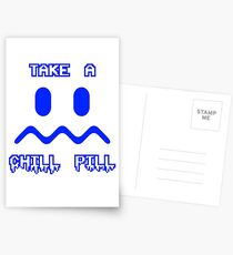 Take a Chill Pill Postcards
