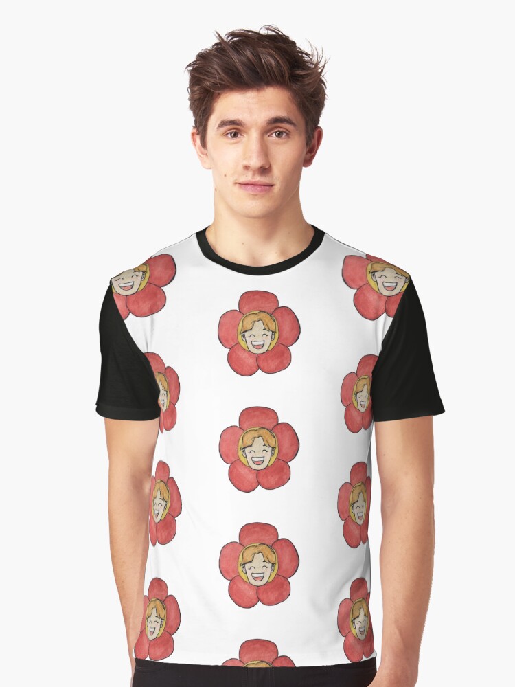 "BTS flower hobi" Graphic T-Shirt by artsytrish | Redbubble