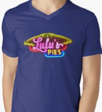 Lulu's Pie Sign Men's V-Neck T-Shirt