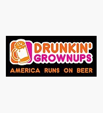Drunkin Grownups (America Version) Photographic Print