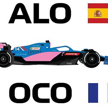 ≫🥇 Poster Alonso Alpine Formula 1