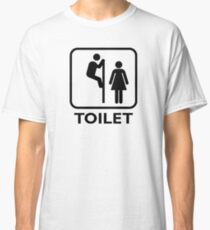Toilet Cubicle Classic T-Shirt