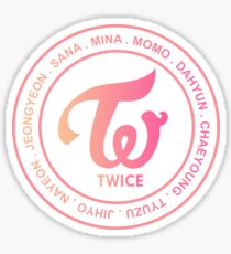 TWICE OT9 MEMBER Sticker