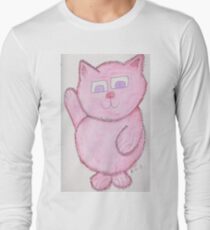 Pinkie Kitty Long Sleeve T-Shirt