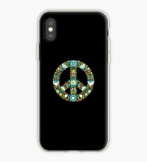 Peace sign pacifism symbol iPhone Case