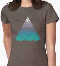 Many Mountains Women's Fitted T-Shirt