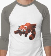 Red panda day Men's Baseball ¾ T-Shirt
