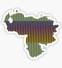 Venezuela Cruz Diez Sticker