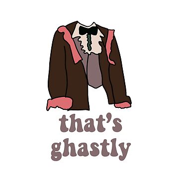 That's Ghastly Ron Dress Robes Sticker for Sale by Carlifriess