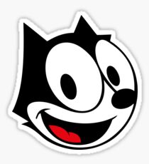 FELIX THE CAT Red Sticker