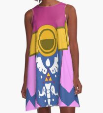 Toon Zelda Dress - Great for fans or casual coplay A-Line Dress