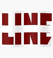 Triana Park - Line - Latvia - Eurovision 2017 Poster