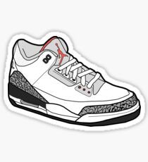 Jordan 3 Apparel Sticker