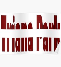 Triana Park - Line - Latvia - Eurovision 2017 Poster