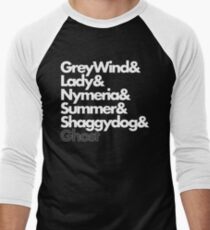 Stark Direwolves Men's Baseball ¾ T-Shirt