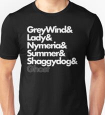 Stark Direwolves Unisex T-Shirt
