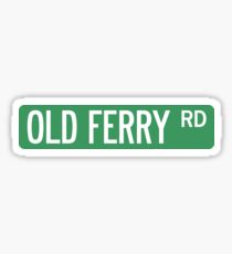 Old Ferry Road (Green) Sticker
