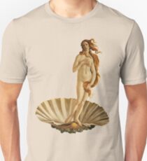 Botticelli Venus inspiriert Unisex T-Shirt