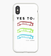 Love, Life, and Staying In More iPhone Case