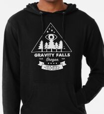 Visit Gravity Falls, Oregon! Lightweight Hoodie