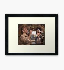 Karate Kid - Man who catch fly with chopstick accomplish anything Framed Print