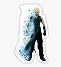 Cloud Strife Advent Children Sticker