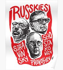 Ruskies-Russian Composerss Poster