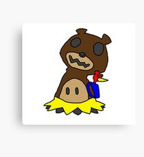 Banjo Kazooie Trash Doll Canvas Print