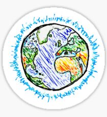 Small World Sticker