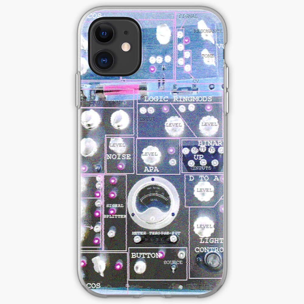 Bat Synth Map iPhone Case & Cover