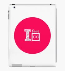 I Love Closed Captioning iPad Case/Skin