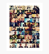 sherlock bbc caps Photographic Print