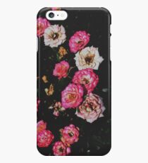 Pink and White Rose Cluster iPhone 6s Plus Case