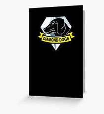 Metal Gear Solid V - Diamond Dogs Greeting Card