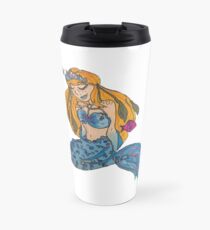 Blue Mermaid Travel Mug