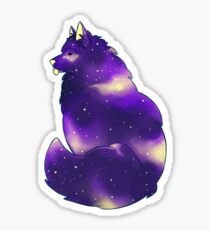 Space Bork - Samoyed Sticker