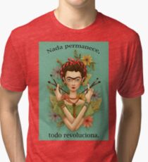 Nada permanece, todo revoluciona Tri-blend T-Shirt