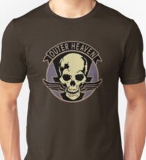 Camiseta ajustada Metal Gear Solid V - Outer Heaven (negro)