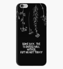 Vinilo o funda para iPhone BTS Not Today Song Quote v1