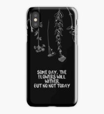 BTS Not Today Song Quote v1 iPhone Case