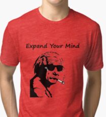 Camiseta de tejido mixto Expand Your Mind Einstein