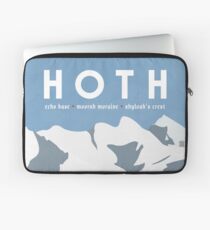 Galactic Travel - Hoth Laptop Sleeve