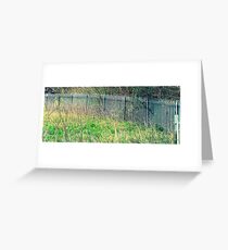 Metal Fench Greeting Card