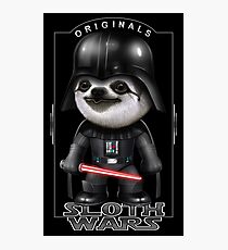 SLOTH WARS Photographic Print