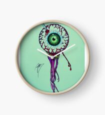 Pierced Eyeball Clock