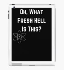 Fresh Hell Theory iPad Case/Skin