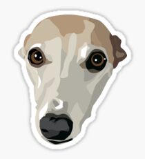 Fawn Whippet Sticker