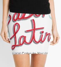 Sabor Latino Logo Mini Skirt