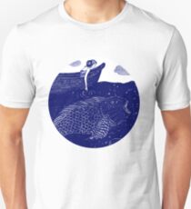 The Blue Shimmering Sea Lights Unisex T-Shirt