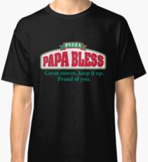 PAPA BLESS PIZZA (Parody T-shirt) Classic T-Shirt